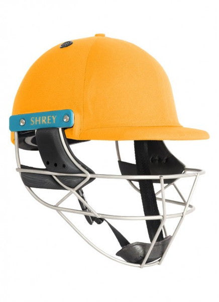 Shrey Master Class AIR 2.0 Cricket Helmet - STEEL  -yellow