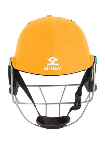 Shrey Master Class AIR 2.0 Cricket Helmet - STEEL  -yellow