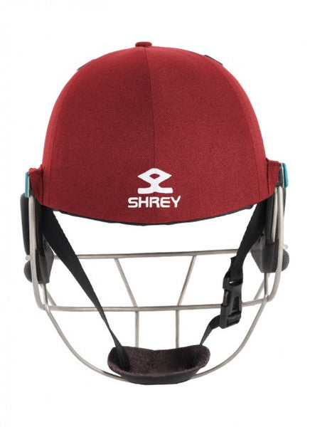 Shrey Master Class AIR 2.0 Cricket Helmet - STEEL  -Maroon
