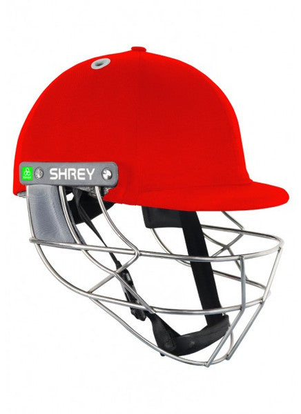 Shrey KOROYD STEEL Cricket Helmet -Red