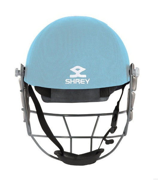 Shrey STAR Steel Cricket Helmet 2022-Sky Blue