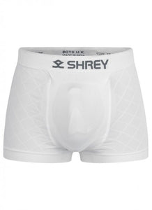 Shrey Athletic Supporters Trunks(UK Size) -White