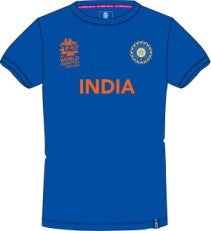 ICC Mens India Crew Neck - Poly TWC 11 (T20 - 2016 - Indian Sizes)