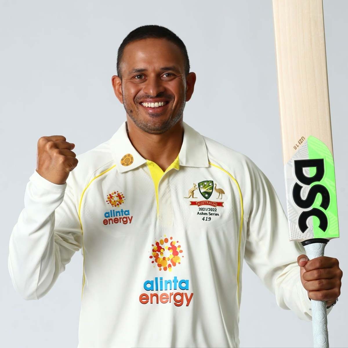 DSC Usman Khawaja Original Players Cricket Bat 2025