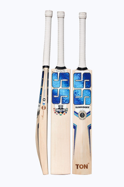 SS World Cup Edition Cricket Bat -Blue